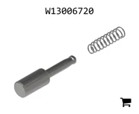 AGCO W13006720 Вилка быстроразъемного соединения серии AB7N