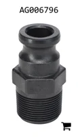 AGCO AG006796 Адаптер с наружной резьбой 1" X 1-1/4" Poly Cam Lever Coupling