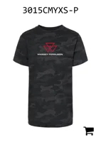 AGCO 3015CMYXS-P Детская футболка Massey Ferguson камуфляжной расцветки