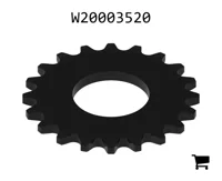 AGCO W20003520 Звездочка V-серии для цепи с шагом 35