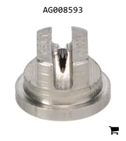 AGCO AG008593 Наконечник распылителя с плоским факелом, нержавеющая сталь, размер 08, 110⁰
