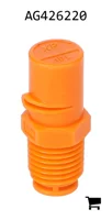AGCO AG426220 Левая концевая форсунка BoomJet, 1/4", 1 GPM, Visiflo Polymer