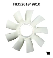 AGCO F835201040010 Лопасть вентилятора, 9 лопастей