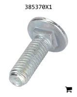 AGCO 385370X1 Болт каретный с круглой головкой и квадратным подголовком