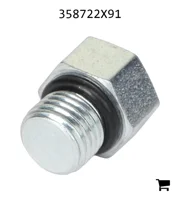 AGCO 358722X91 Пробка с шестигранной головкой