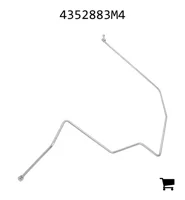 AGCO 4352883M4 Трубка