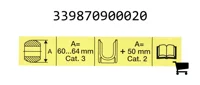 AGCO 339870900020 Наклейка