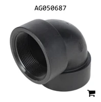 AGCO AG050687 Отвод полиэтиленовой трубы 90° 3"