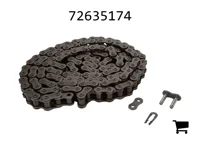 AGCO 72635174 Роликовая цепь 16B (Европейский стандарт), 132 шага, шплинтованная