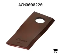 AGCO ACM0000220 Нож дисковой косилки, вращение по часовой стрелке, 11 градусов