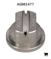 AGCO AG001477 Двухфакельная форсунка TeeJet с плоским распылом, 150⁰, нержавеющая сталь, размер 03