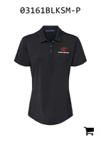 AGCO 03161BLKSM-P Женское поло Massey Ferguson Performance