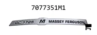 AGCO 7077351M1 Наклейка Massey Ferguson, левая