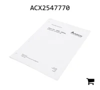 AGCO ACX2547770 Инструкция по сборке