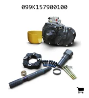 AGCO 099K157900100 Передний вал отбора мощности