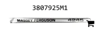 AGCO 3807925M1 Наклейка Massey Ferguson 4245, правая