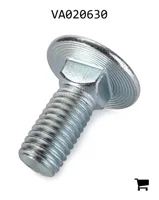 AGCO VA020630 Болт каретный с круглой головкой и квадратным подголовком