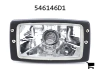 AGCO 546146D1 Фара правая в сборе AGCO, лампа 12В 55Вт в комплекте