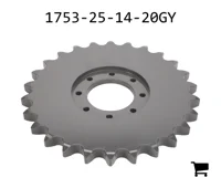 AGCO 1753-25-14-20GY Звездочка