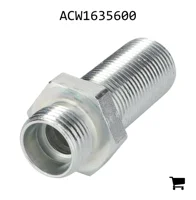 AGCO ACW1635600 Прямой переборочный фитинг