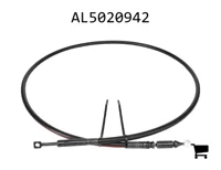 AGCO AL5020942 Трос управления, L = 1600 мм