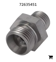 AGCO 72635451 Соединение с прямой резьбой