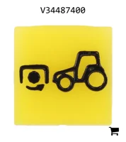 AGCO V34487400 Символьная линза переднего вала отбора мощности