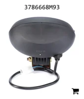 AGCO 3786668M93 Рабочий фонарь, крышный, с лампой H3 12В 55Вт