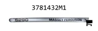 AGCO 3781432M1 Наклейка Massey Ferguson 6290, левая