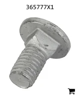 AGCO 365777X1 Болт каретный с круглой головкой и квадратным подголовком