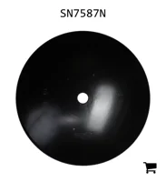 AGCO SN7587N Диск вогнутый для подсолнечника, 24,5" X 6 Gauge