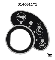AGCO 3146011M1 Эмблема