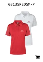 AGCO 03135REDSM-P Женское поло Massey Ferguson