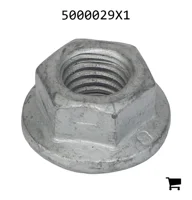 AGCO 5000029X1 Самоконтрящаяся шестигранная гайка с фланцем
