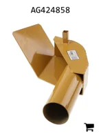 AGCO AG424858 Дефлектор для совместного внесения, правый, внешний, 3"