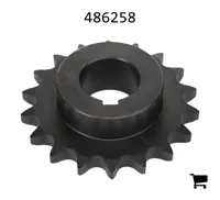 AGCO 486258 Звездочка привода, 60 P, 18 зубьев