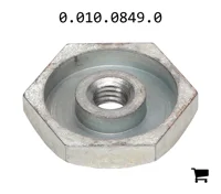 AGCO 0.010.0849.0 Корончатая гайка