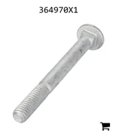 AGCO 364970X1 Болт каретный с круглой головкой и квадратным подголовком