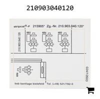 AGCO 210903040120 Декаль