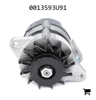 AGCO 0013593U91 Генератор, 50 A, со шкивом