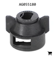 AGCO AG055180 Крышка TeeJet для плоскоструйных распылителей большой производительности, черная