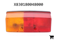 AGCO X830180048000 Задний фонарь левый, указатель поворота и стоп-сигнал, лампы 12В 21Вт и 12В 10Вт