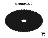 AGCO W20005072 Звездочка X-серии для цепи с шагом 50