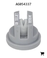 AGCO AG054337 Распылитель плоскоструйный TeeJet, увеличенная дальность, 80°, размер 06, керамический с полипропиленовой цветовой кодировкой VisiFlo