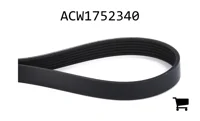 AGCO ACW1752340 Поликлиновой ремень, профиль PK4