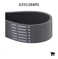 AGCO 4292204M1 Поликлиновой ремень, профиль PK12