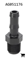 AGCO AG051176 Штуцер с наружной резьбой 1/2" и штуцер под шланг 1/2"