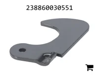 AGCO 238860030551 Крюк фиксатора верхней тяги