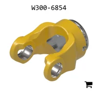 AGCO W300-6854 Вилка карданного вала с креплением штифтом, серия AB8