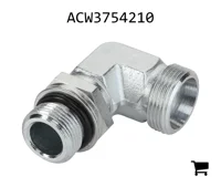 AGCO ACW3754210 Угловой фитинг